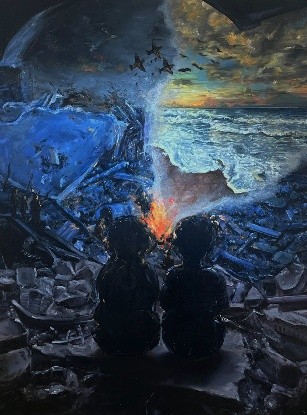 Artwork by Manar Al-Akour