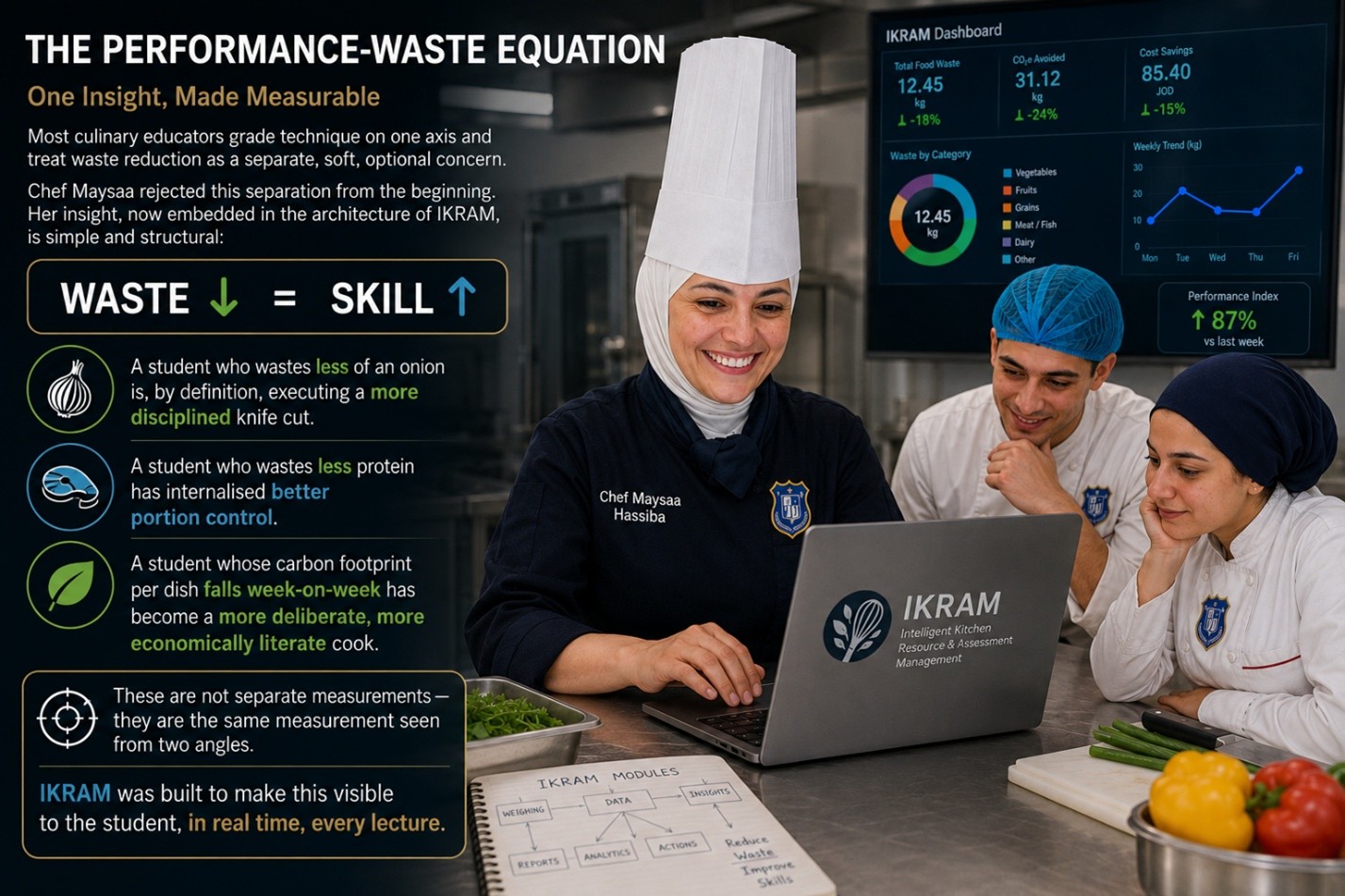 The Performance-Waste Equation